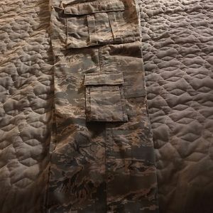 official army fatigues